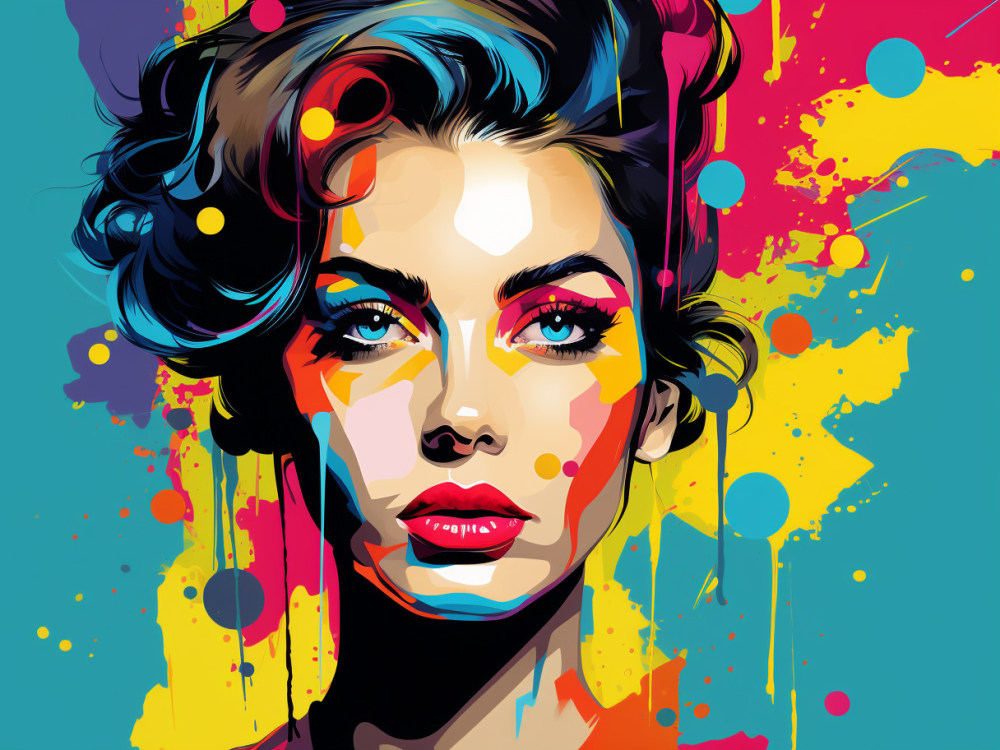 And awesome pop art portrait | Upwork