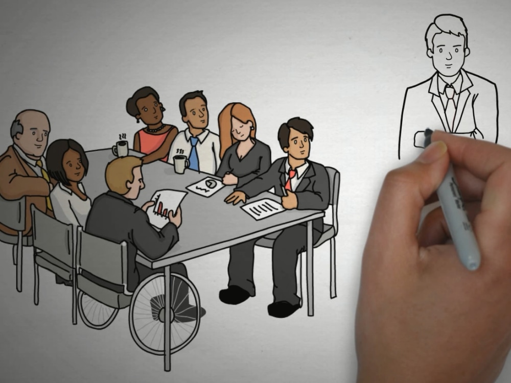 Whiteboard animation video with engaging sound Upwork