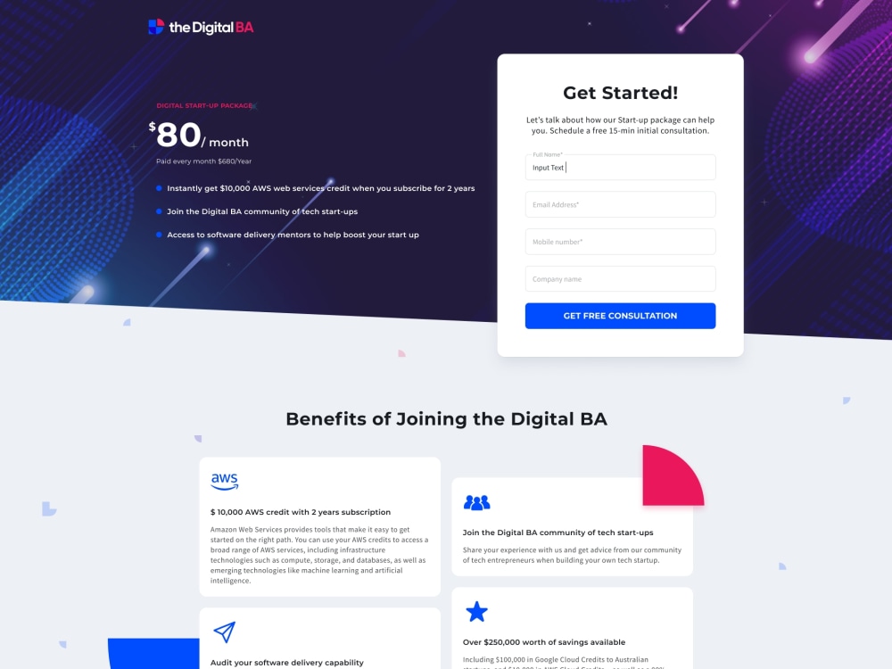 Figma website or landing page UX UI design | Upwork