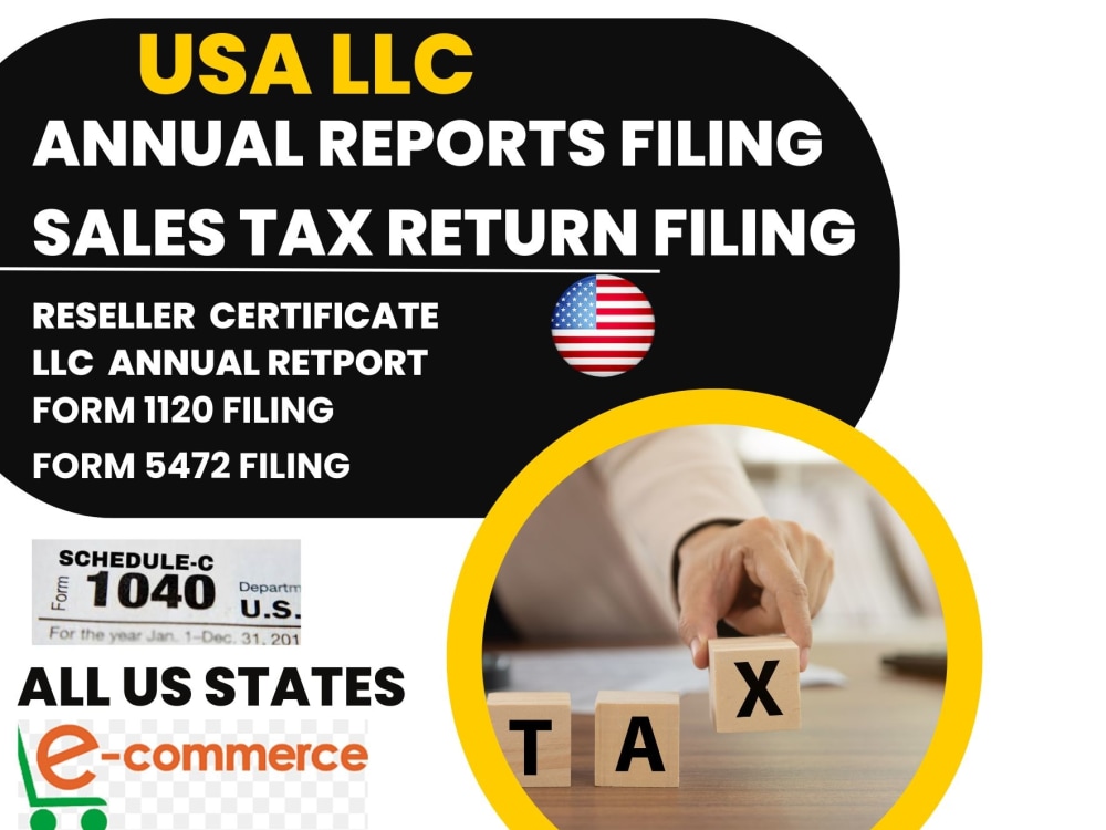 Wyoming LLC seller permit and file sales tax return Upwork