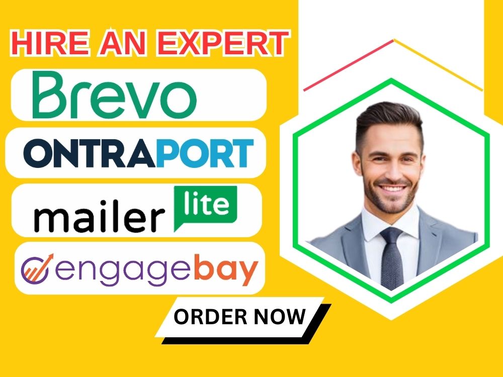 Mailerlite,Engagebay,ontraport systeme landing page and sales funnel