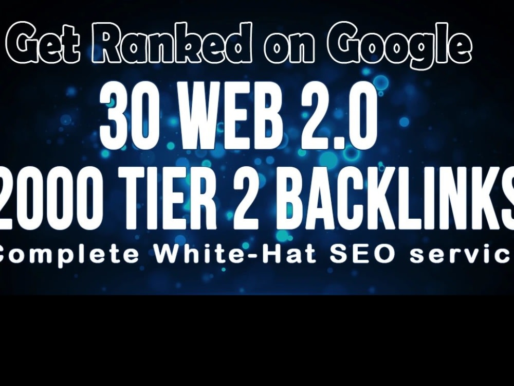 3tier contextual backlinks for SEO ranking Upwork