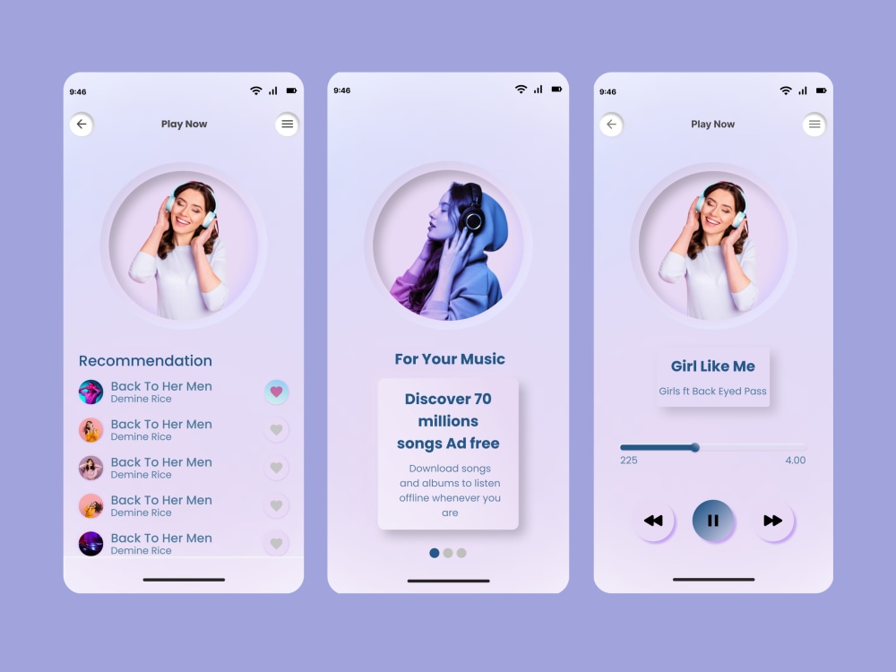 A mobile app UI UX design | Upwork