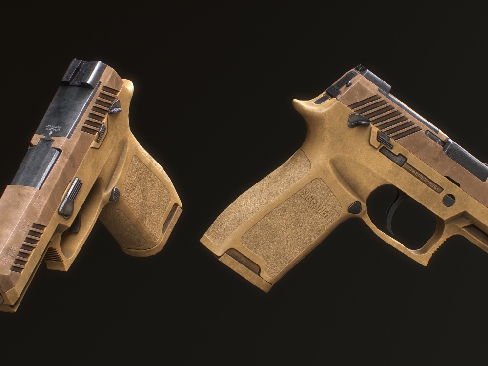 A AAA game-ready 3D weapon (rigged and ready for animation) | Upwork