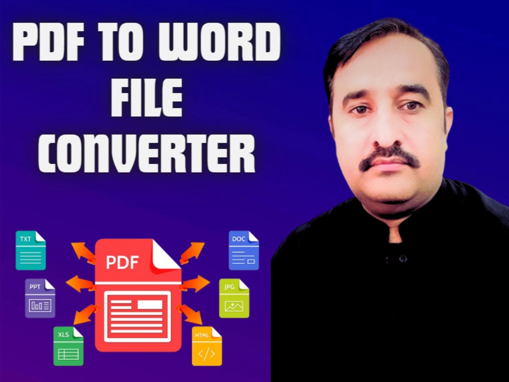 PDF file convert to Doc, Text, Excel & Word File convert to PDF Upwork