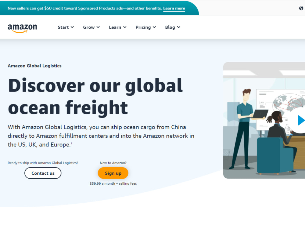 Help to Setup Amazon Global Logistics AGL IOR China to USA UK