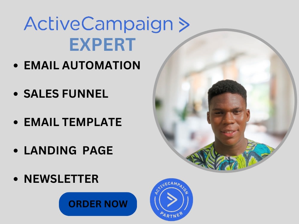 ActiveCampaign Expert ActiveCampaign automation and Email Campaign Upwork ActiveCampaign Expert ActiveCampaign automation and Email Campaign Upwork