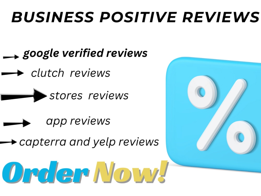 Google Reviews Glassdoor Facebook Reviews etc Upwork