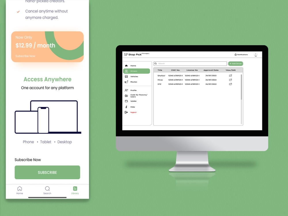 Attractive mobile UI UX design or web UI UX design | Upwork