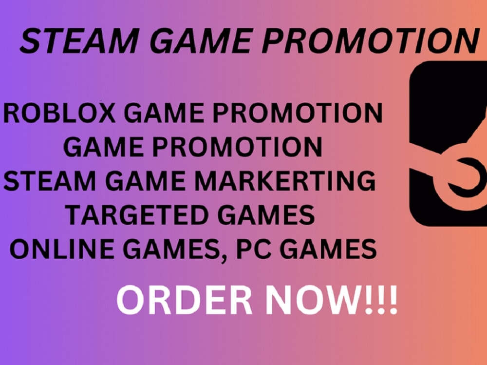 Do steam game promotion, roblox game pc game online game to active