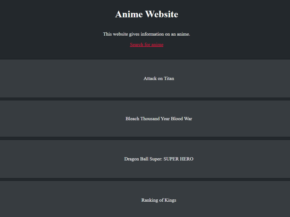 A simple website with html css and javascript | Upwork