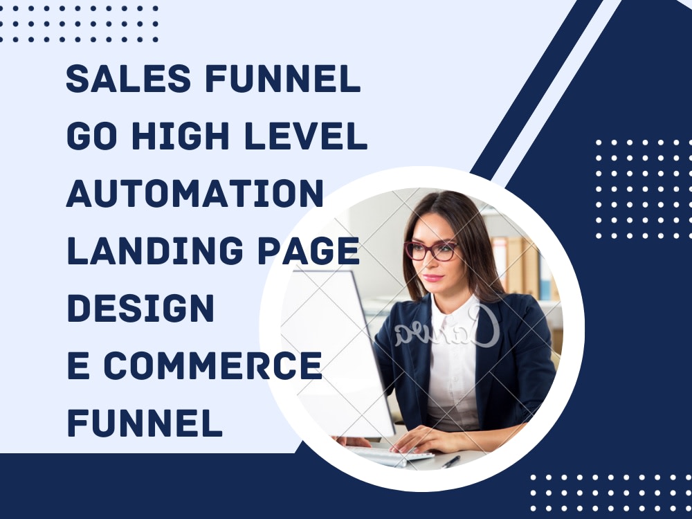I will build complete sales funnel using click funnel, gohighlevel Upwork