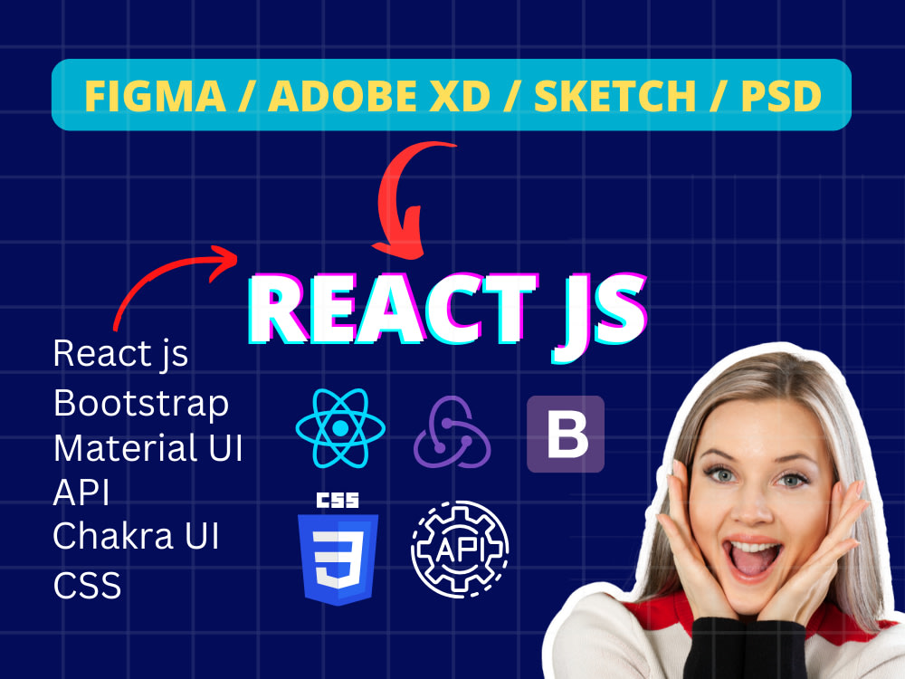 Single page application reactjs React JS Bootstrap Frontend developer