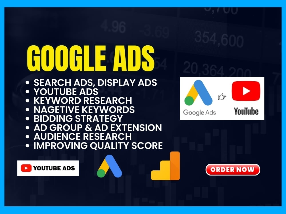 YouTube ads campaign Manager via Google AdWords, Video ads Setup | Upwork