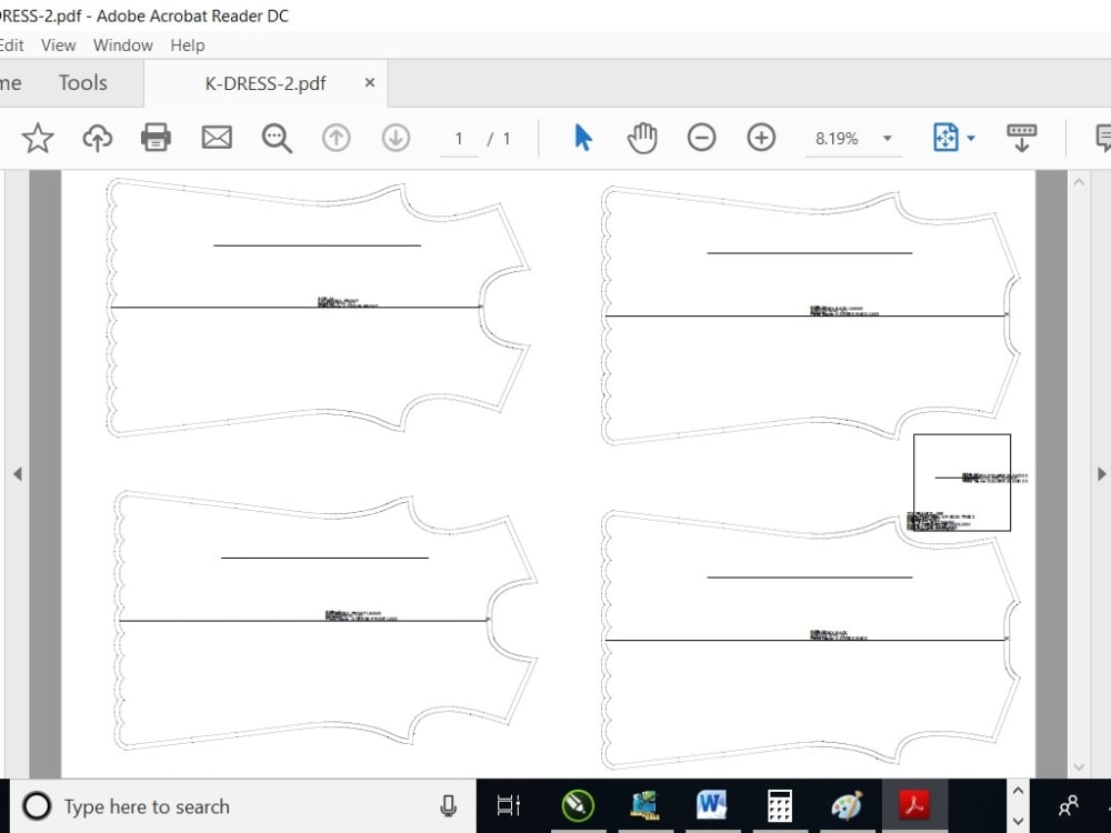 Digital sewing patterns for clothing and textiles. | Upwork