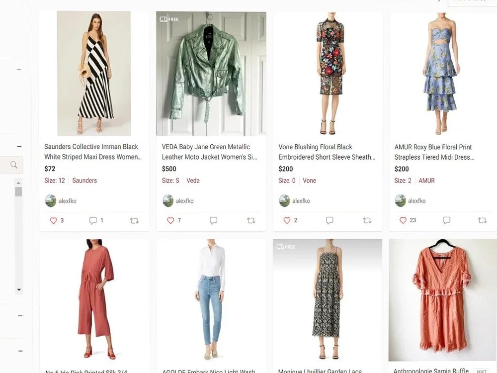 Poshmark product listing, closet listing, and draft listing services