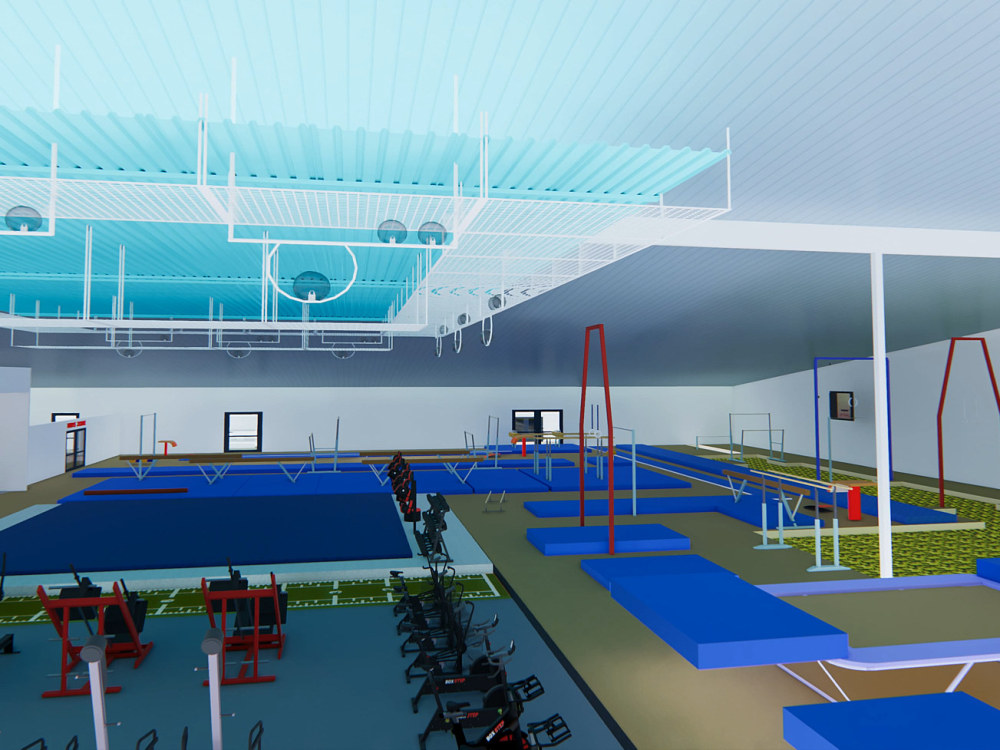 Design indoor, and outdoor sports complex, cafe with walkthrough Upwork