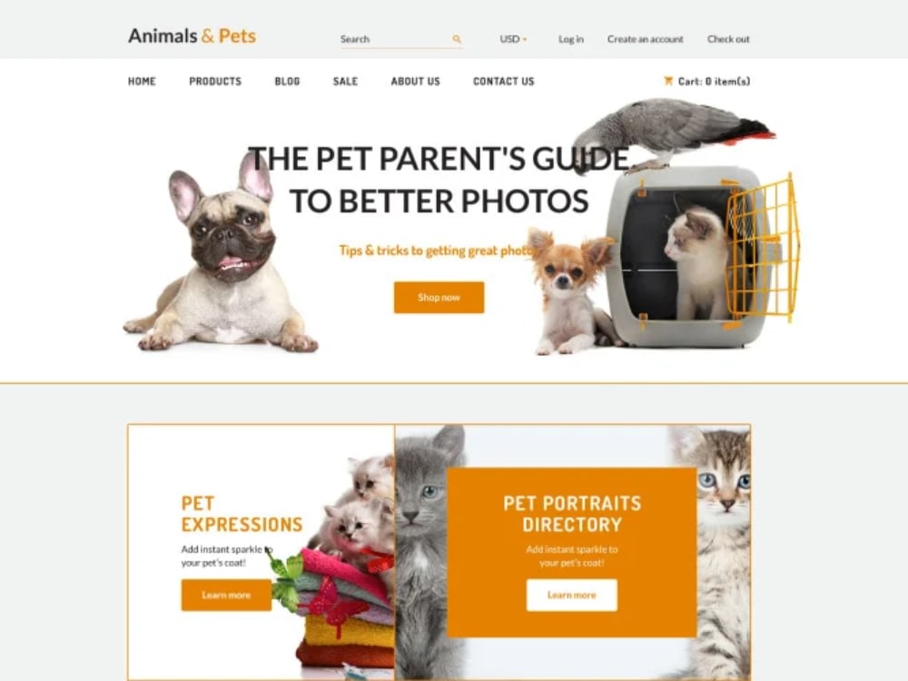 Shopify pet supplies dropshipping store, shopify dropshipping