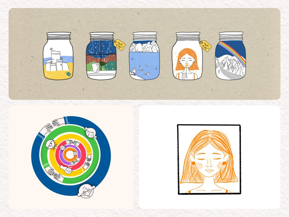 A creative digital illustration for your project | Upwork