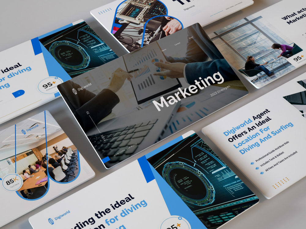 Business PowerPoint presentation design or Prezi Pitch Deck | Upwork