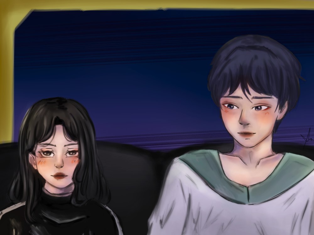 An animated digital art/illustration Upwork