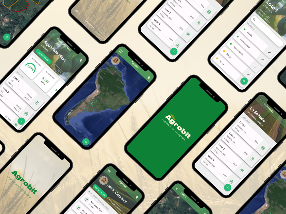 A unique UI & UX Design for Your Mobile App (SaaS, Farmers, Agriculture ...
