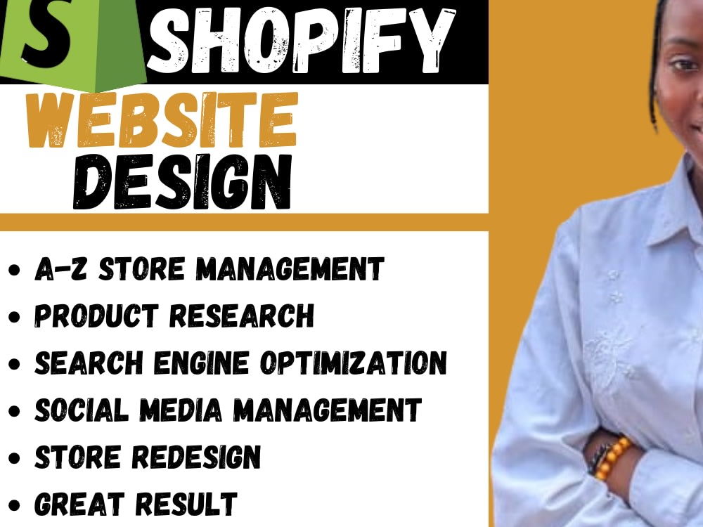 Shopify website design and Shopify website redesign | Upwork