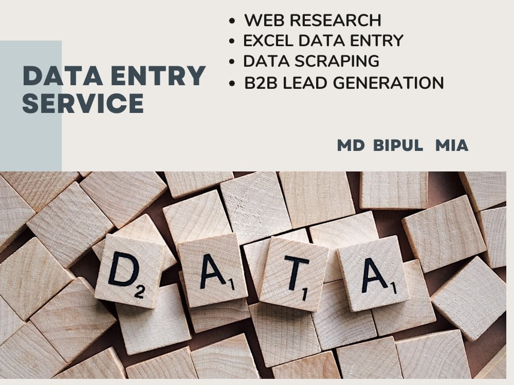 Data entry Specialist & B2B Lead Generation Upwork