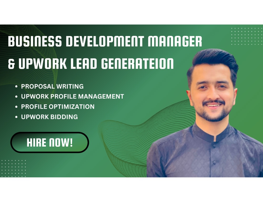 Business Development Manager for Upwork Lead/Sales Generation