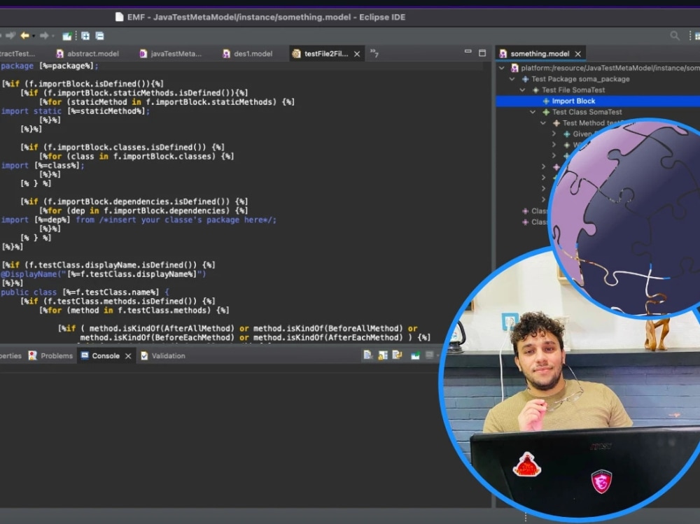 Model driven engineering project, using eclipse modeling tools Upwork