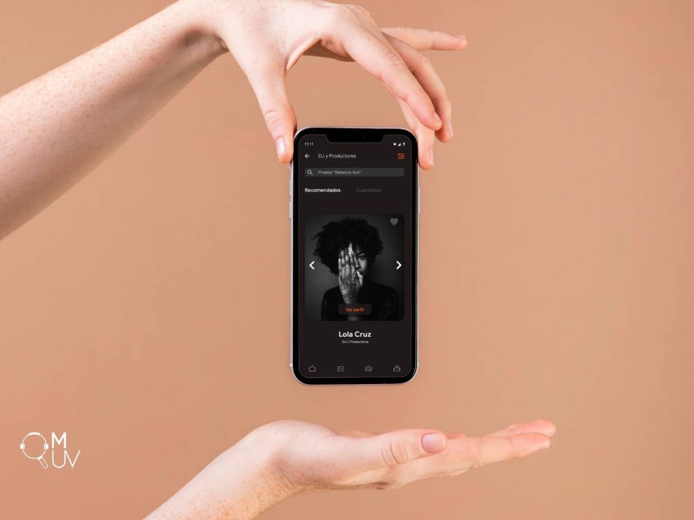 A unique UI & UX Design for Your Mobile App (DJs, Artists, Music) | Upwork