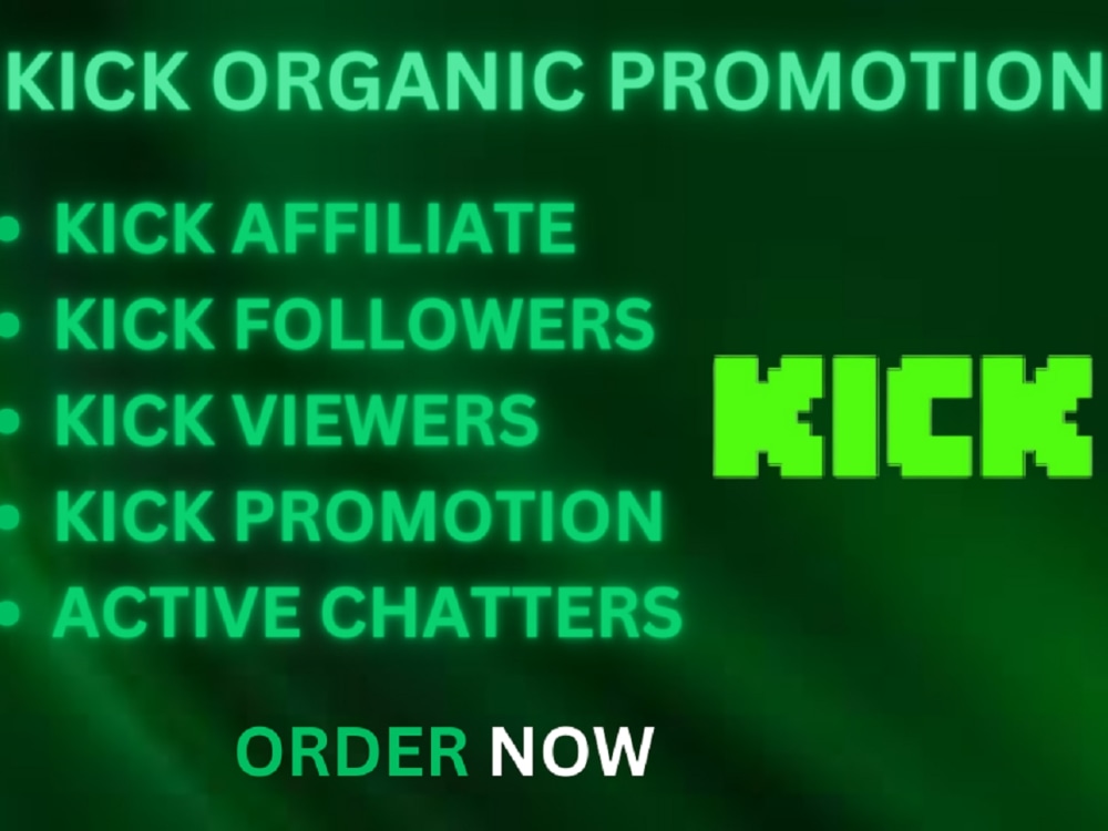 Do kick promotion to get an active audience | Upwork