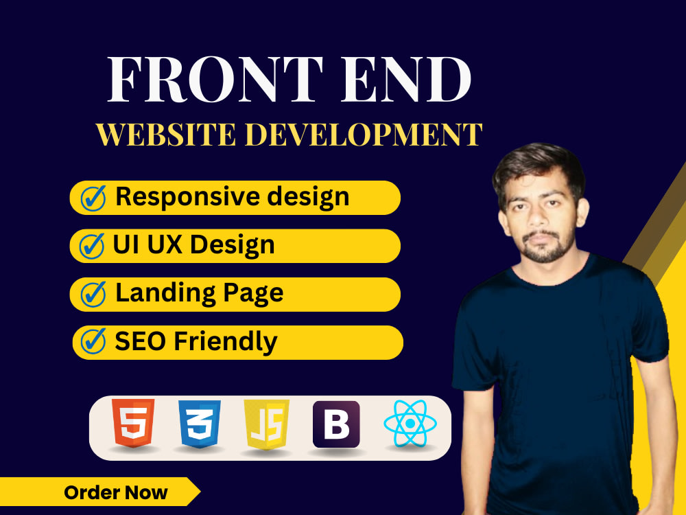 Front end website and responsive web UI UX design templates | Upwork