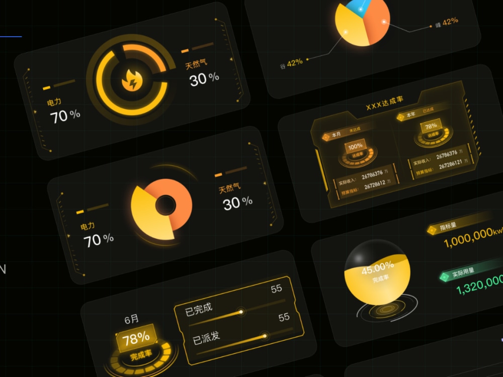 You will receive a stunning UI interface designed for your business ...