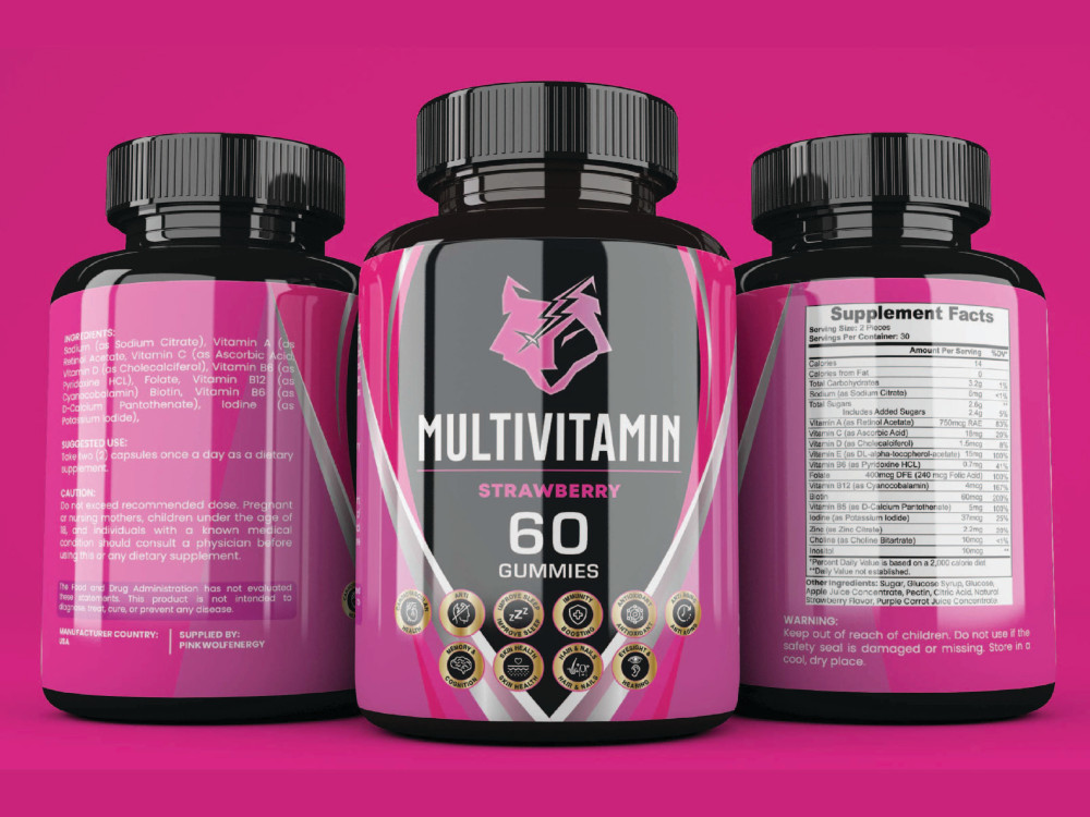 Supplement label whey protein label and packaging design | Upwork