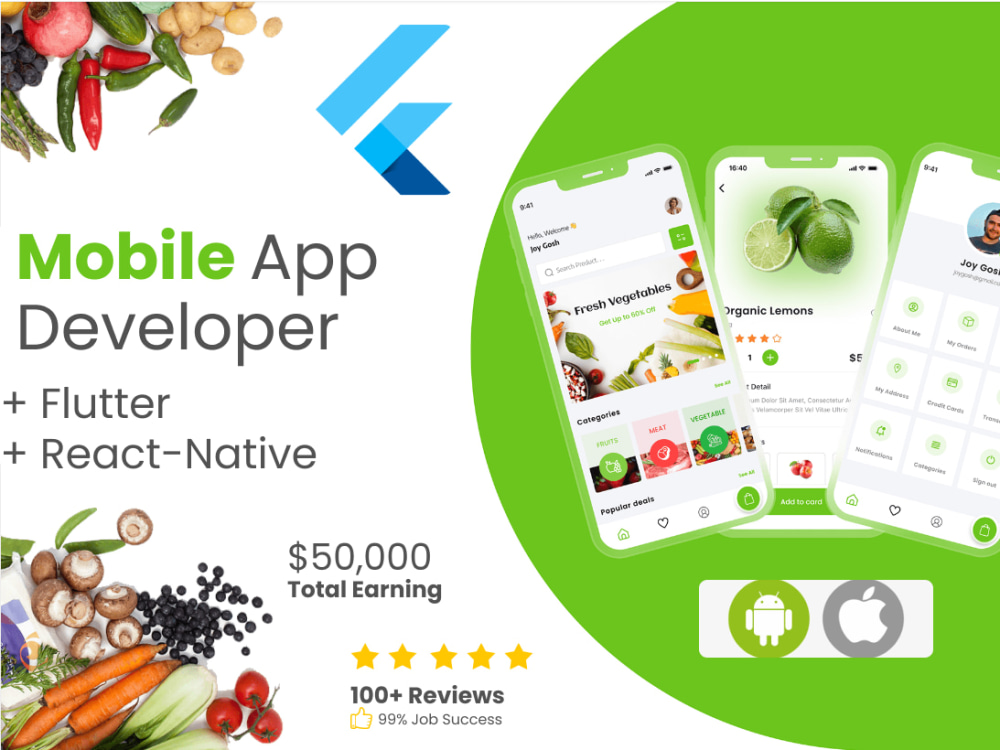 Flutter App | React Native | IOS Mobile App Development | Android App ...