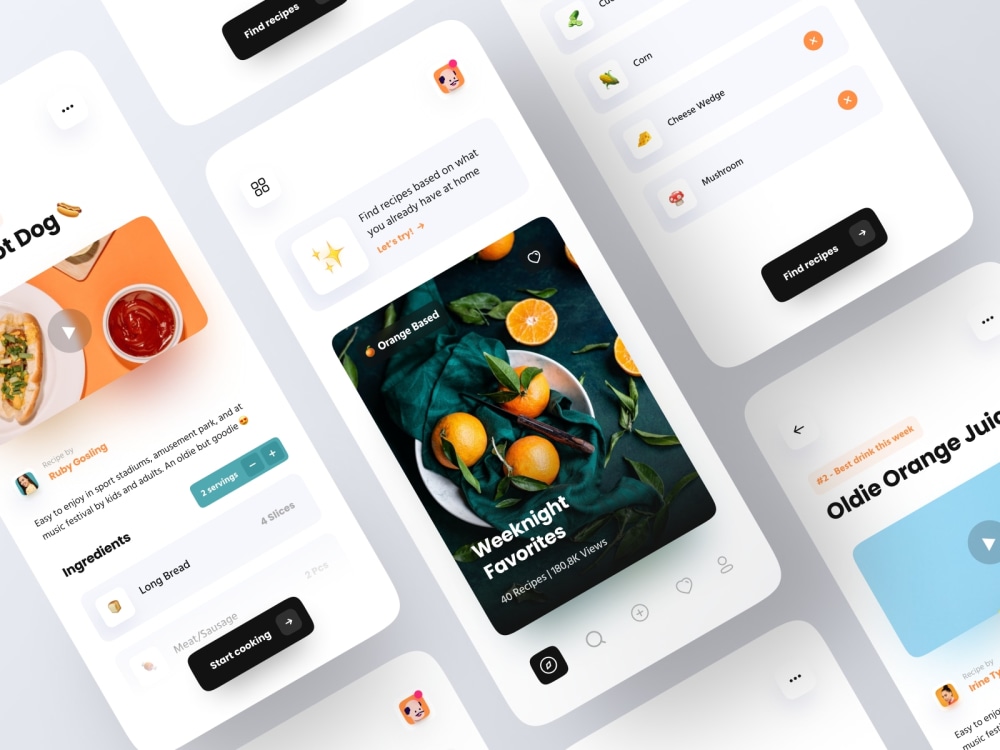 An eye catchy UI/UX, Website & Mobile App design | Upwork