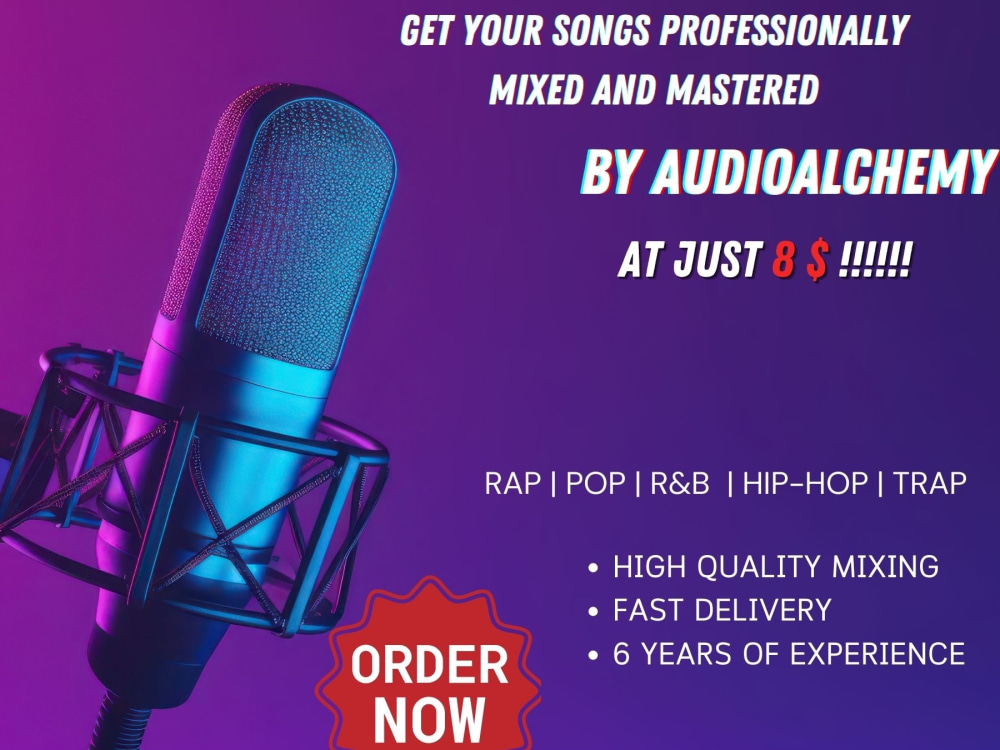 A professional mixing & Mastering for your Song Upwork