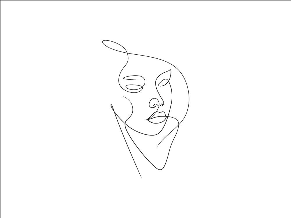 Unique one line art image for your project Upwork