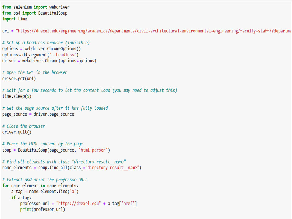 Real LIfe Data Science Project-Create a Database of Professors of USA ...