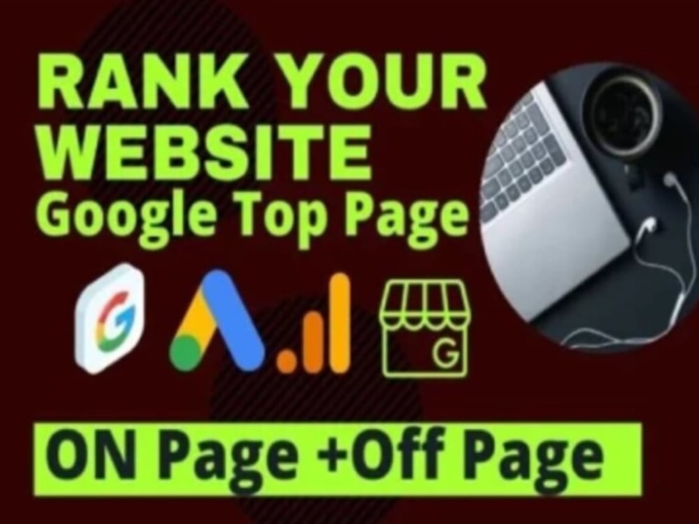 Rank your website on google first page with full SEO package | Upwork