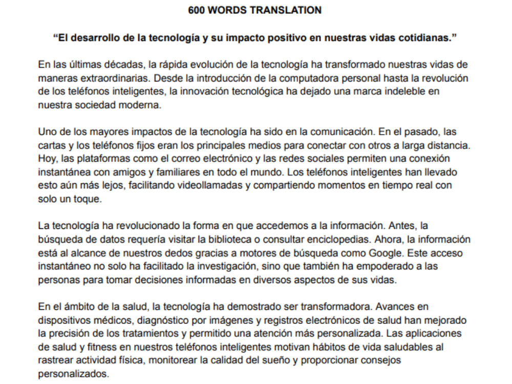 A Perfect Translation In Any Document Upwork
