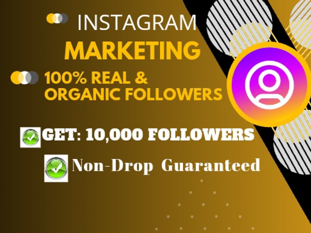 Instagram marketing service, Real instagram Followers,Reach,Engagement