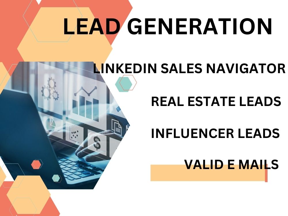 Linkedin sales navigator | real estate leads | influencer leads | valid ...