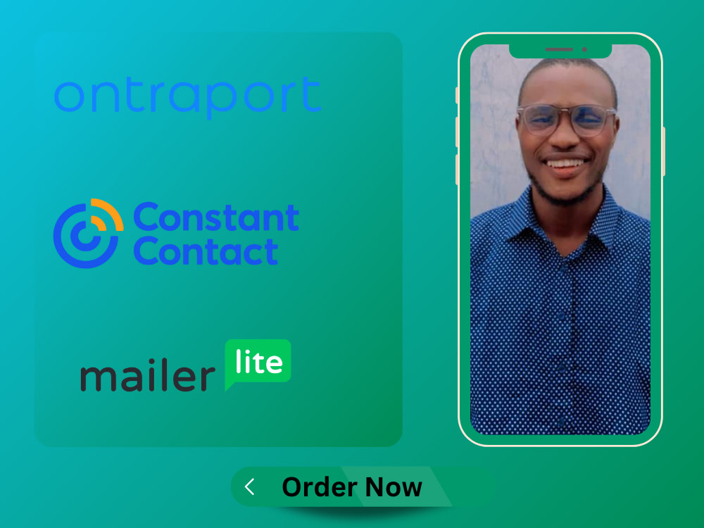 Ontraport, Mailerlite, Constant Contact, Aweber, Fluent CRM, Lemlist