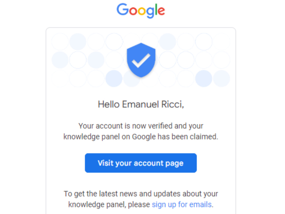 Verified google knowledge panel | Upwork