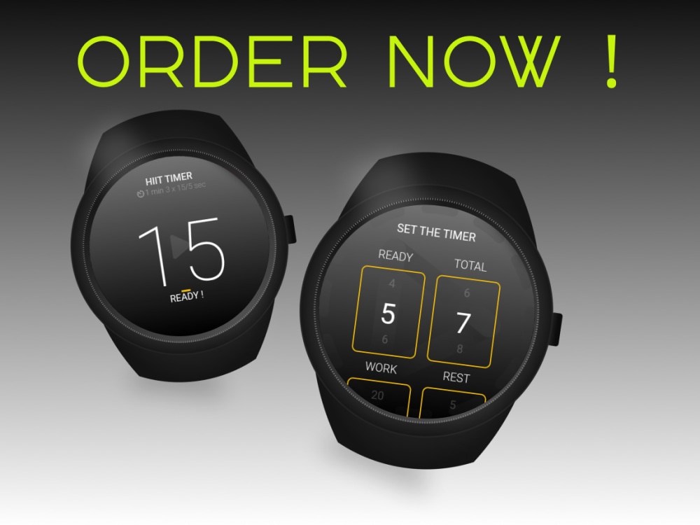 A Custom Workout Timer WearOs App Upwork