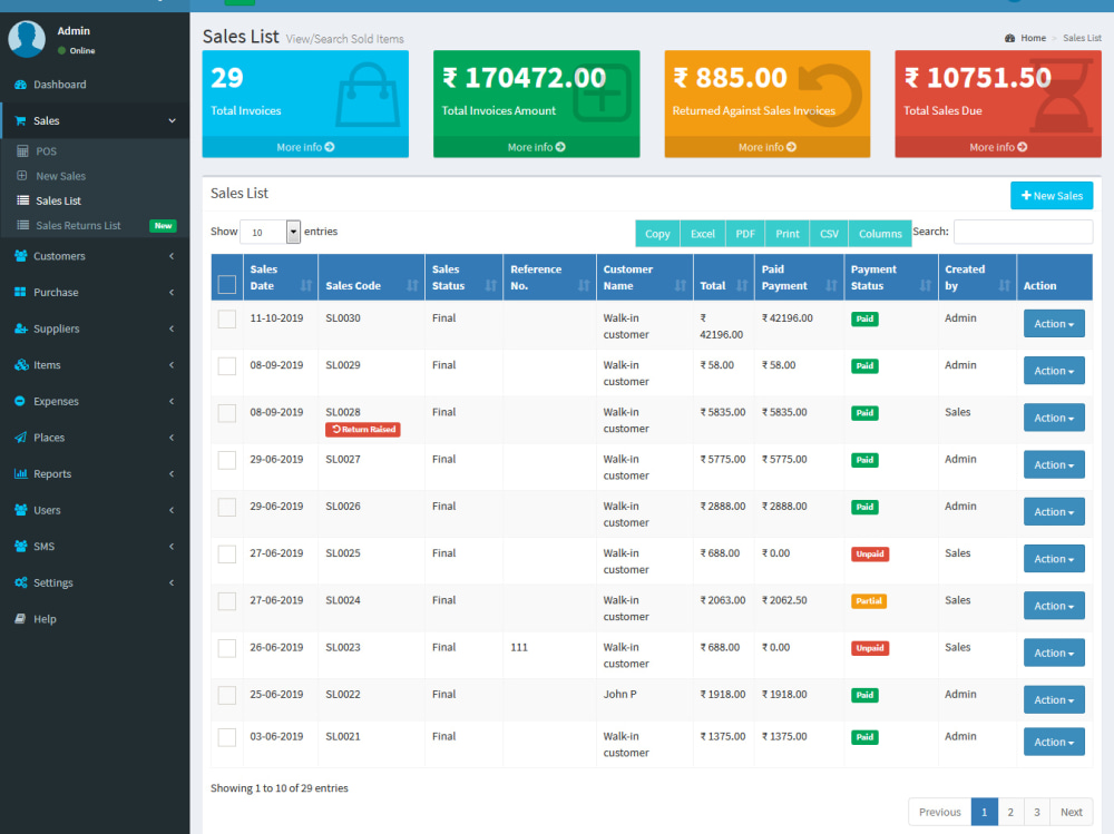 Inventory with POS system software Using MySQL & PHP | Upwork