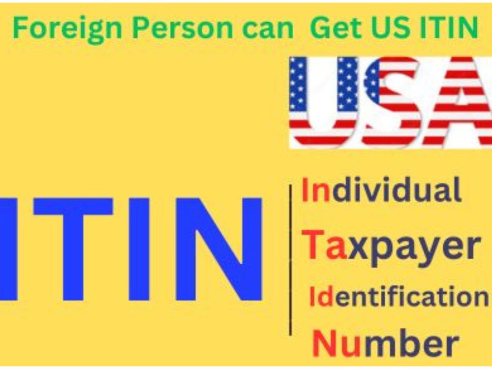 USA ITIN FOR USA nonResident Foreign Person Upwork