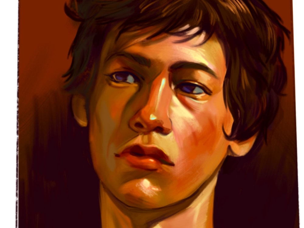 Character Creation, Portrait Art, Digital Illustration, Book